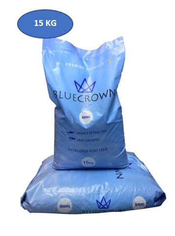 aliment de poisson BlueCrown en sac de 15 kg tailles: 2mm